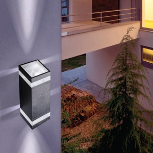 Aplica LED pentru iluminat exterior IP65 JASON 2 SQ BK 120623 universul-luminii.ro
