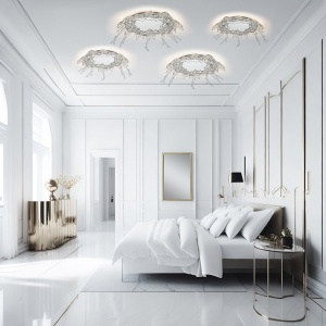 Aplica LED perete sau tavan design Art Deco Mirror Splash L - Img 12