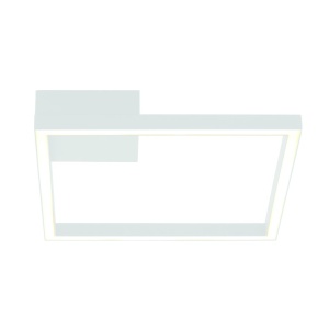 Aplica LED perete sau tavan design modern geometric Erick alb - Img 1