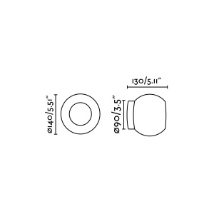 Aplica LED perete/tavan pentru baie IP44 MOY crom 42553 universul-luminii.ro