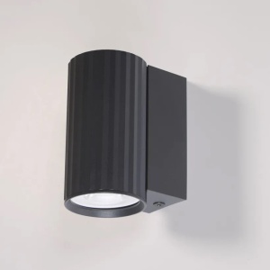 Aplica minimalista din aluminiu canelat Anna Wall 1 negru - Img 3