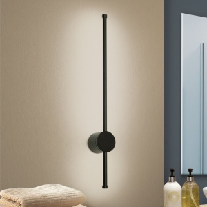 Aplica pentru baie stil minimalist IP54 FERDINAND negru 155883 universul-luminii.ro