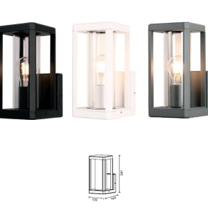 Aplica pentru perete exterior IP65 NEVADA gri, MA-8899 171613 universul-luminii.ro
