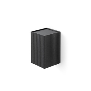 Aplica perete aluminiu striat negru, 1xGU10, LUNE square - Img 5