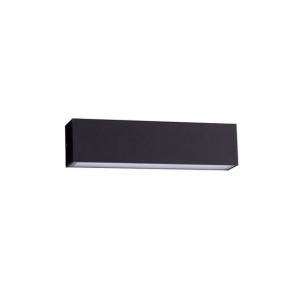 Aplica perete exterior LED IP65 ALLURE negru