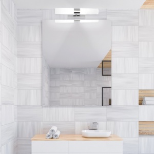 Aplica perete LED pentru oglinda baie IP44 Jim 2L 5750 RX 87113 universul-luminii.ro