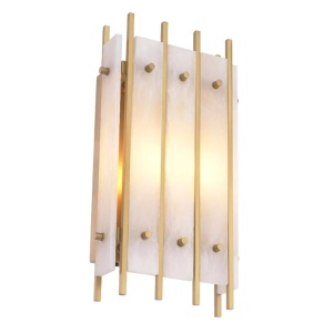 Aplica perete LUX Sparks S, alama antic/ alabastru 112823 universul-luminii.ro