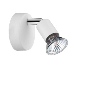 Aplica perete moderna cu spot Base alba NVL-661001