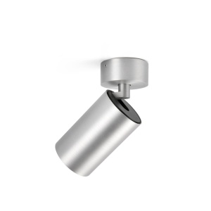 Aplica perete sau tavan cu spot directionabil Stan, aluminiu/negru - Img 4