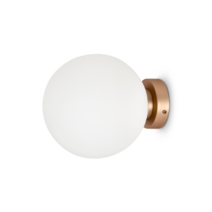 Aplica perete sau tavan design modern Basic form auriu, diametru 20cm - Img 2
