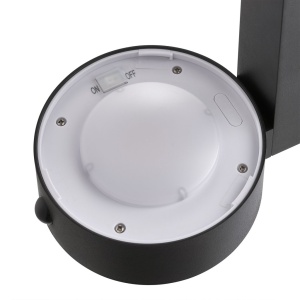 Aplica solara cu senzor de miscare, protectie IP44, Coupar negru 167353 universul-luminii.ro