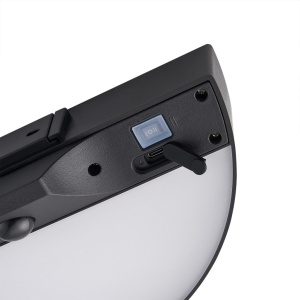 Aplica solara cu senzor de miscare, protectie IP44, Monay Round negru 244243 universul-luminii.ro