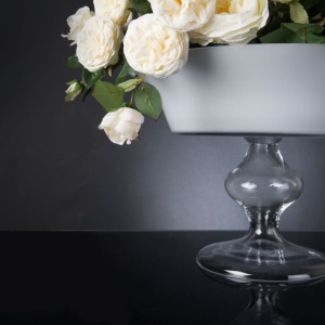 Aranjament floral CAMILLA ROSES WHITE - Img 2