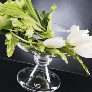 Aranjament floral design LUX din lalele albe, ANGELICA TULIP 1141795.95 - Img 2