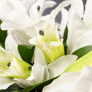 Aranjament floral design LUX ETERNITY SQUARE LILIUM - Img 3
