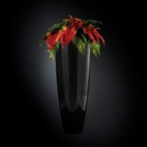 Aranjament floral MIAMI IN SHINY VASE, negru 135cm 1141238.96
