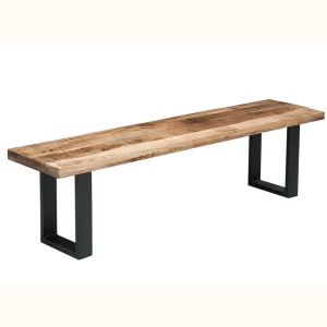 Banca industrial style Iron Craft mango natur, 170cm A-38666 VC