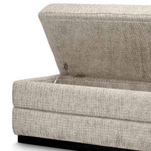 Bancheta cu spatiu de depozitare Valmont, Creststone beige - Img 8