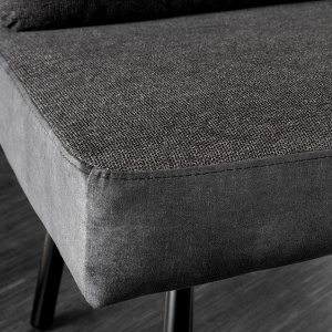 Bancheta moderna BIG GEORGE 160cm antracit - Img 6