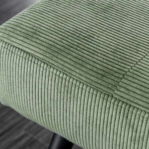 Bancheta tapitata design modern Boutique 100cm, verde - Img 4