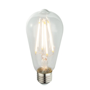 Bec E27 LED clear 6W, 580Lm, 3000K 11399 GL 67993 universul-luminii.ro