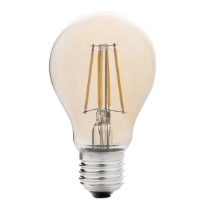 Bec E27 STANDARD LED AMBER 5W 2200K DIMABLE 17432