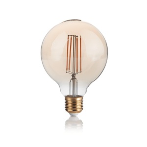 Bec LED dimabil E27 VINTAGE 04W GLOBO D095 AMBRA 2200K 223933 IDL
