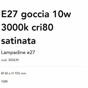 Bec LED, E27 10W 3000K cri90 satin 166563 universul-luminii.ro