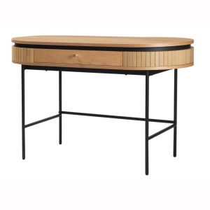 Birou cu furnir de stejar ATELIER 120cm