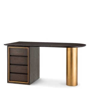 Birou elegant design LUX furnir de stejar Del Rio - Img 3