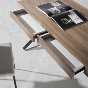 Birou elegant design modern Roxy AC-LE351-NOGAL - Img 3