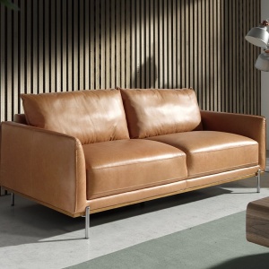 Canapea 3 locuri eleganta, design LUX Buffalo brown - Img 6