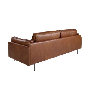 Canapea 3 locuri LUX design italian Tobacco brown - Img 3