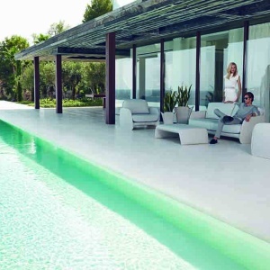 Canapea de exterior / interior design modern premium PEZZETTINA SOFA 56011 Vondom - Img 4
