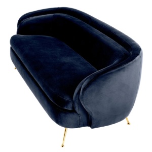 Canapea eleganta design LUX Orion, savona midnight blue - Img 2