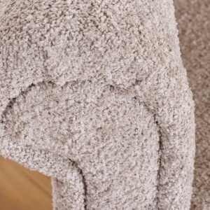 Canapea extensibila, Tesatura Boucle Greige, Maison Belle Affaire 220cm A-44236 VC - Img 5