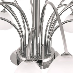 Candelabru 15 brate elegant design modern OPALDESIGN, satin - Img 7