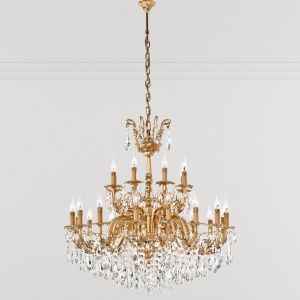 Candelabru 24 brate LUX cu cristale Scholer, Nur 144703 universul-luminii.ro