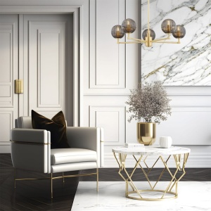 Candelabru 5 brate design modern Paloma 145843 universul-luminii.ro
