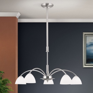 Candelabru 5 brate elegant design modern OPALDESIGN, satin - Img 2