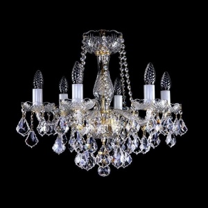 Candelabru 6 brate Cristal Bohemia Exclusive AEROPE VI.