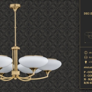 Candelabru 6 brate design clasic realizata manual Decor - Img 2