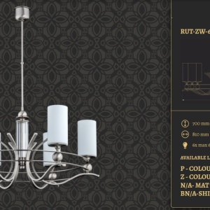 Candelabru 6 brate elegant design clasic Ruta - Img 2