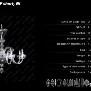 Candelabru 8 brate diam. 110cm L11 901/08/0 175503 universul-luminii.ro