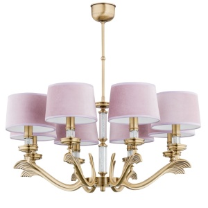 Candelabru 8 brate elegant realizat manual Sparone - Img 1