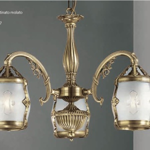 Candelabru clasic cu 3 brate design italian realizat manual 4020 106163 universul-luminii.ro
