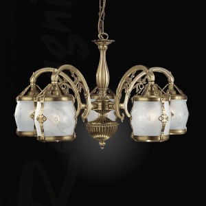 Candelabru clasic cu 5 brate design italian realizat manual 4020 106173 universul-luminii.ro