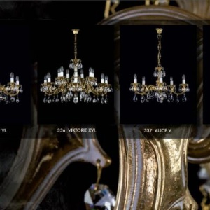 Candelabru Cristal Bohemia Exclusive 5 brate ALICE V. CE 54063 universul-luminii.ro