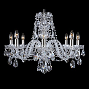 Candelabru cu 8 brate Cristal Bohemia 11 801/08/1-A - Img 1