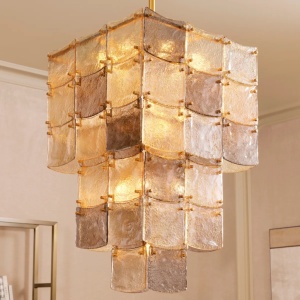 Candelabru design LUX, Sticla, Alama Antic, Laurent - Img 4